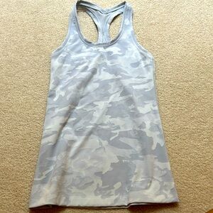 Lululemon Tank Top Grey/White Camo